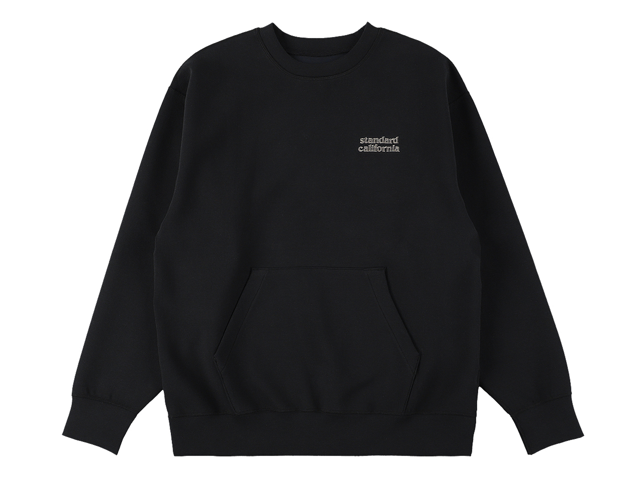 【送料無料】STANDARD CALIFORNIA TECH WARM SWEAT BLACK