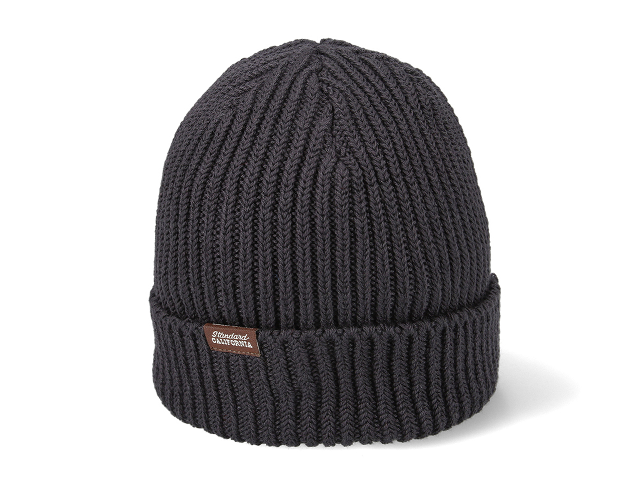 STANDARD CALIFORNIA WATCH CAP BLACK 「メール便OK」