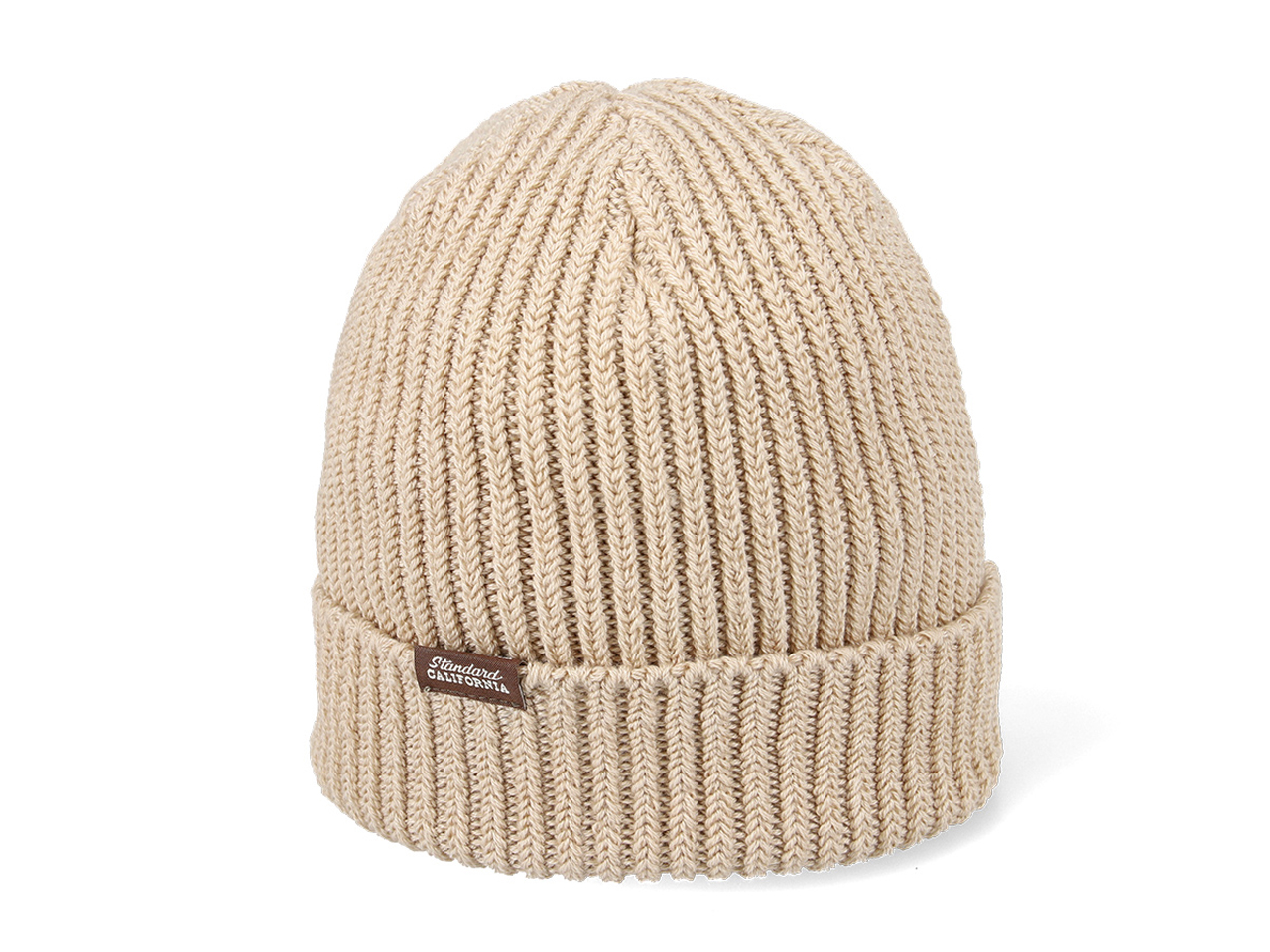STANDARD CALIFORNIA WATCH CAP BEIGE 「メール便OK」