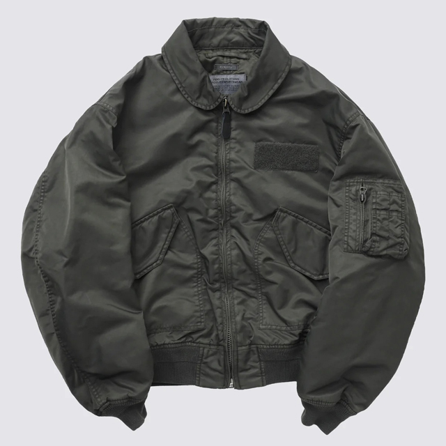 【送料無料】FIDELITY VINTAGE WASH FLIGHT JACKET D.OLIVE