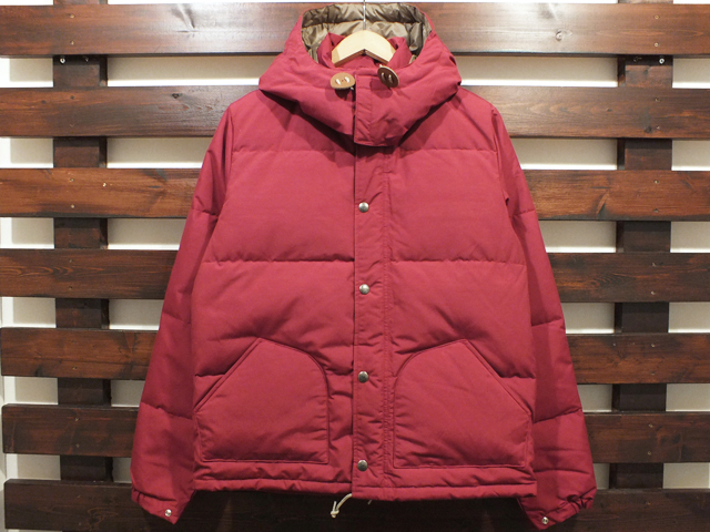 【送料無料】SIERRA DESIGNS シエラ デザインズ DOWN SIERRA JACKET ダウン・シエラ・ジャケット BURGUNDY