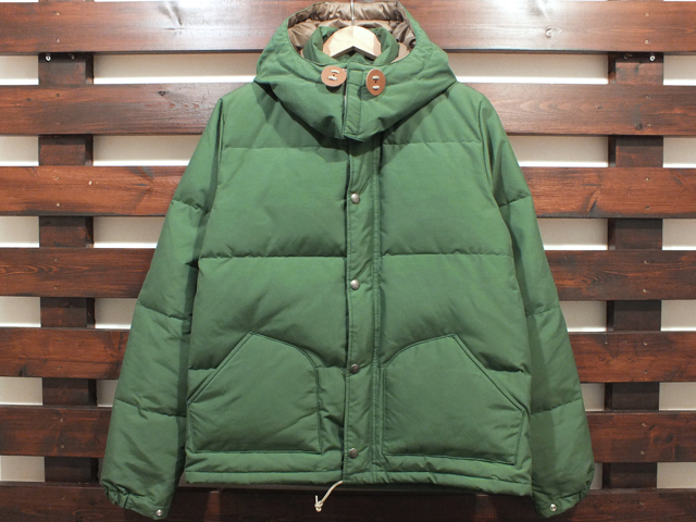 【送料無料】SIERRA DESIGNS シエラ デザインズ DOWN SIERRA JACKET ダウン・シエラ・ジャケット GREEN