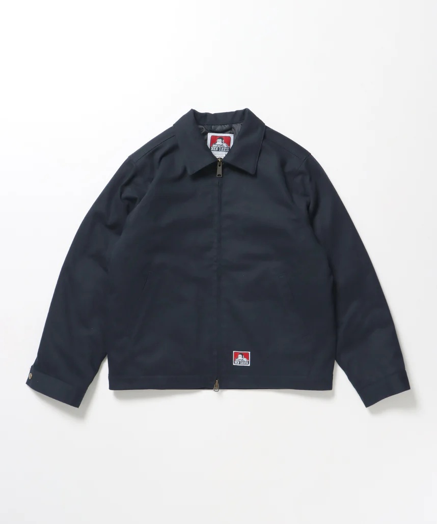 【送料無料】BEN DAVIS PADDED EISENHOWER JACKET NAVY