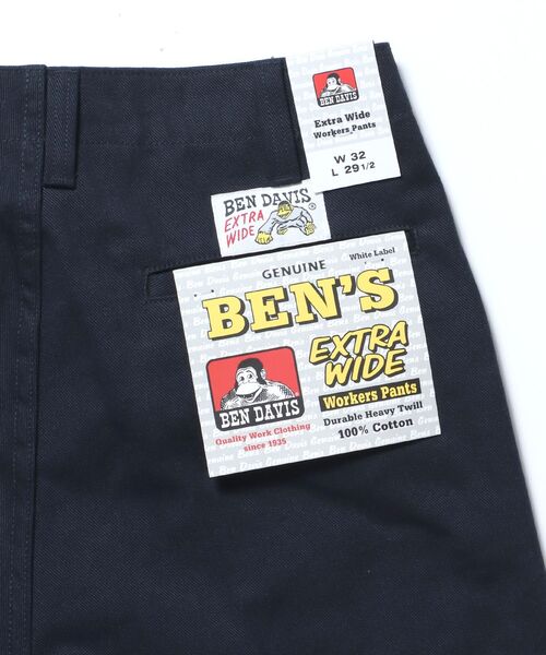 BEN DAVIS EXTRA WIDE PANTS NAVY