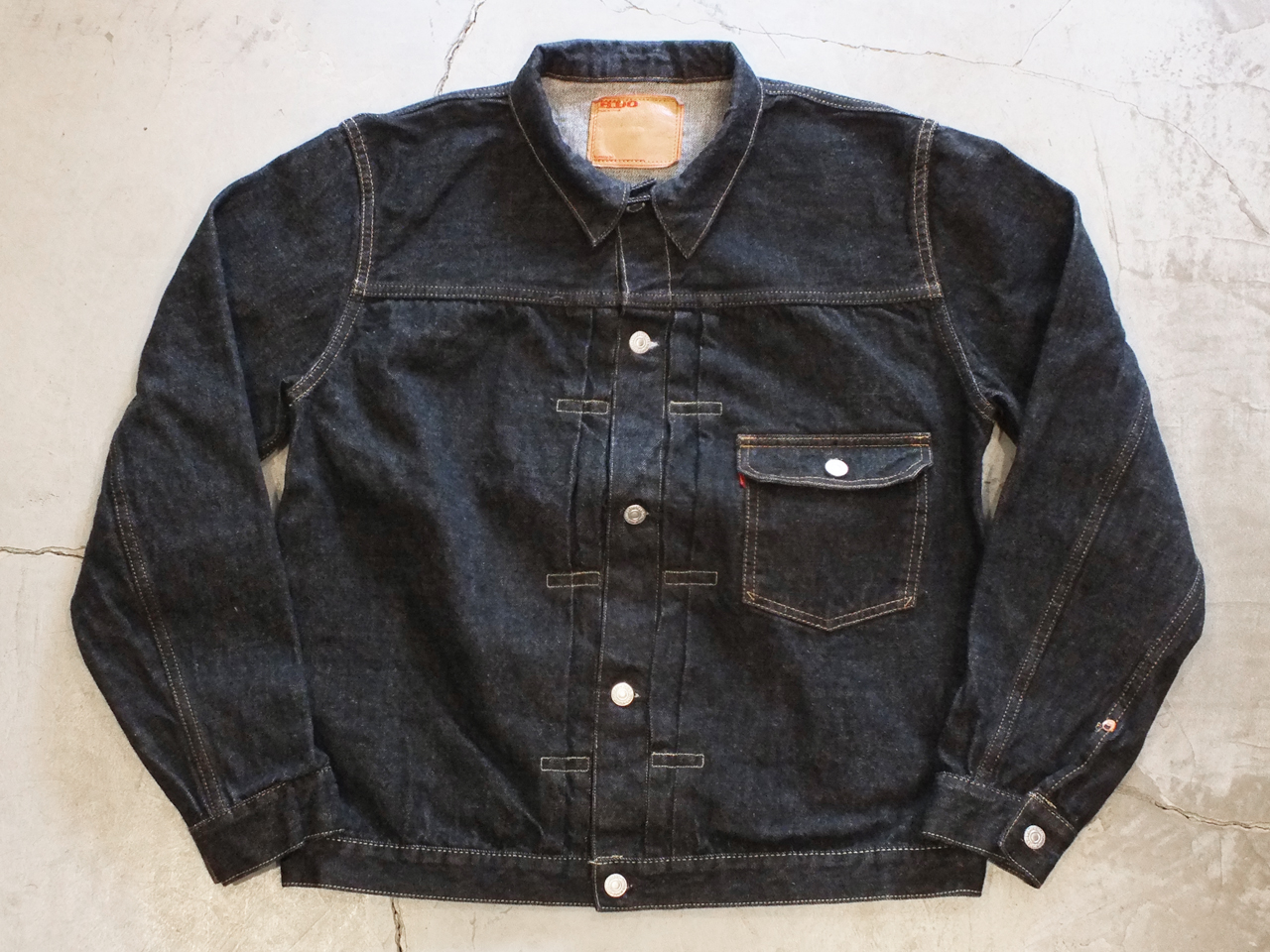 【送料無料】別注 506XX DENIM JACKET（1st MODEL）BLACK ONE WASH