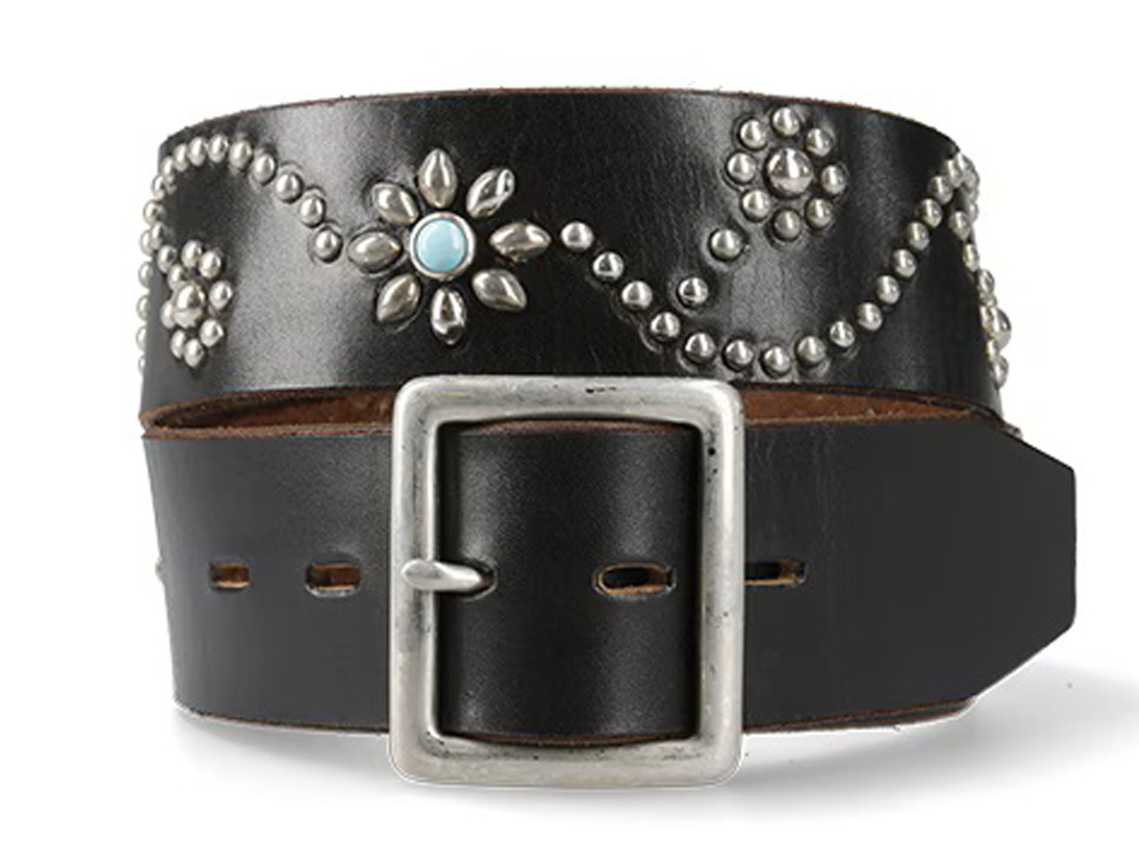 【送料無料】HTC BELT #125 TURQUOISE BLACK