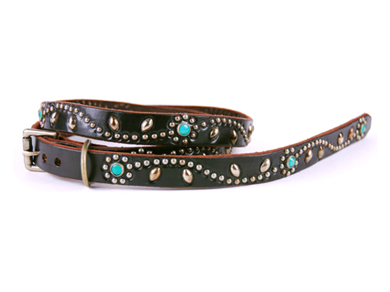 【送料無料】HTC BELT #SN-32 TURQUOISE 0.75 BLACK