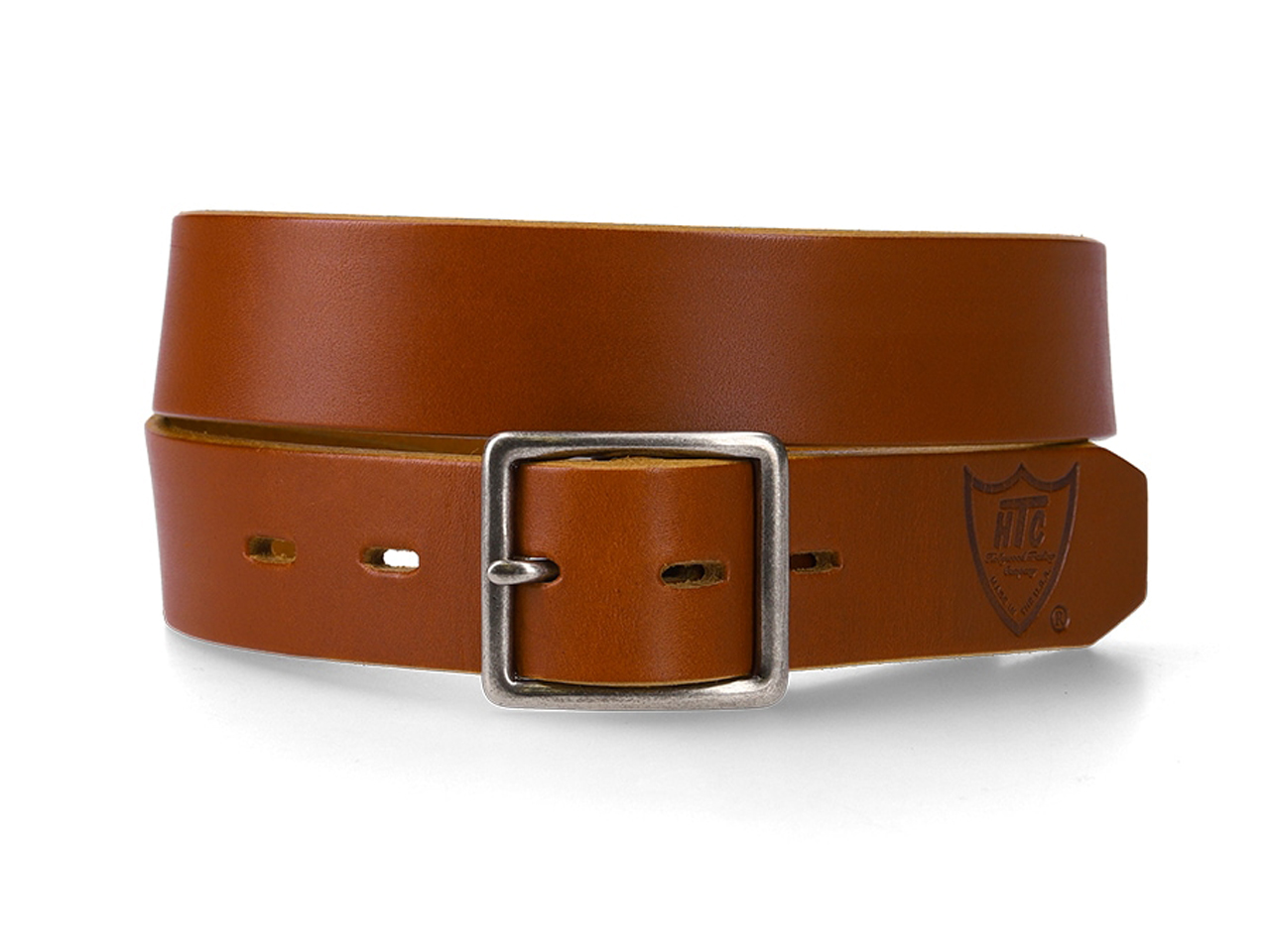 【送料無料】HTC BELT #25TH PLAIN 1.25 LIGHT BROWN