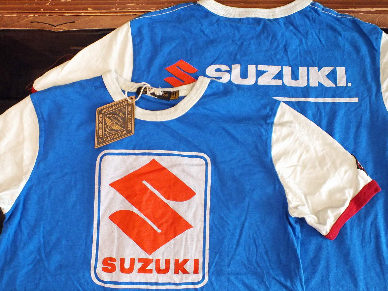 Johnson Motors, Inc. ジョンソンモータース PRINT T-SHIRT SUZUKI 「メール便OK」