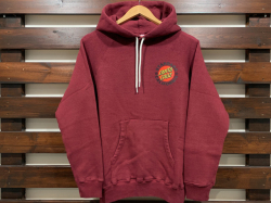 【送料無料】SANTA CRUZ × STANDARD CALIFORNIA PULLOVER HOOD SWEAT BURGUNDY