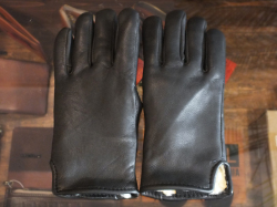 【送料無料】GEIER GLOVE DEERSKIN GLOVE SEMI DRESS WITH PILE LINING BLACK