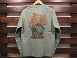 The Endless Summer TES CALIFORNIA Mt SHASTA L/S T-SHIRT GREENGRAY 「メール便OK」