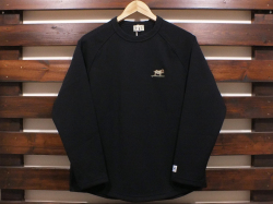 The Endless Summer TES CALIFORNIA MILITARY MESH L/S T-SHIRT BLACK 「メール便OK」