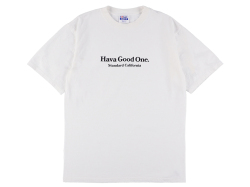 【送料無料】STANDARD CALIFORNIA HEAVYWEIGHT HAVA GOOD ONE T-SHIRT WHITE