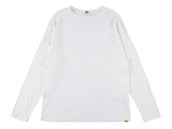 【送料無料】STANDARD CALIFORNIA RIB CREW LONG SLEEVE T-SHIRT WHITE