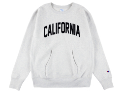 【送料無料】Champion For STANDARD CALIFORNIA EXCLUSIVE R.W CREW SWEAT OATMEAL