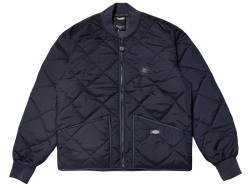【送料無料】HTC Dickies DIAMOND QUILT JACKET #STARBURST STONE NAVY