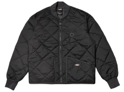 【送料無料】HTC Dickies DIAMOND QUILT JACKET #STARBURST STONE BLACK