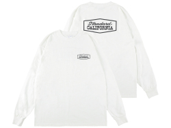 【送料無料】STANDARD CALIFORNIA HEAVYWEIGHT STADIUM LOGO LONG SLEEVE T-SHIRT WHITE