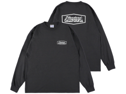 【送料無料】STANDARD CALIFORNIA HEAVYWEIGHT STADIUM LOGO LONG SLEEVE T-SHIRT BLACK