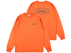 【送料無料】STANDARD CALIFORNIA HEAVYWEIGHT STADIUM LOGO LONG SLEEVE T-SHIRT ORANGE