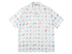 【送料無料】STANDARD CALIFORNIA FOOT PRINT SHIRT WHITE