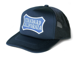 STANDARD CALIFORNIA BASIC LOGO PATCH MESH CAP NAVY