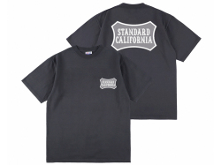 【送料無料】STANDARD CALIFORNIA HEAVYWEIGHT BASIC SHIELD LOGO T-SHIRT BLACK