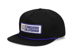 STANDARD CALIFORNIA JEFF LOGO PATCH CAP BLACK