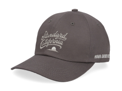 STANDARD CALIFORNIA MODERN TWIST SIGNS LOGO2 BASEBALL CAP CHARCOAL