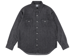 【送料無料】Wrangler / STANDARD CALIFORNIA WESTERN SHIRT VINTAGE WASH BLACK