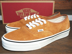 VANS CLASSIC AUTHENTIC SUEDE GLAZED GINGER