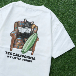 The Endless Summer TES CALIFORNIA BUHI CHAIR T-SHIRT BLACK 「メール便OK」