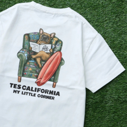 The Endless Summer TES CALIFORNIA BUHI CHAIR T-SHIRT BROWN 「メール便OK」