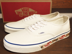 VANS CLASSIC AUTHENTIC SIDEWALL PRINT MARSHMALLOW