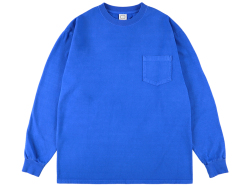 【送料無料】STANDARD CALIFORNIA HEAVYWEIGHT POCKET LONG SLEEVE T-SHIRT VINTAGE WASH BLUE