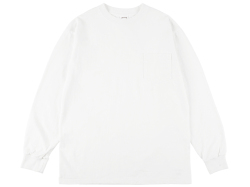 【送料無料】STANDARD CALIFORNIA HEAVYWEIGHT POCKET LONG SLEEVE T-SHIRT VINTAGE WASH WHITE