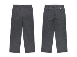 【送料無料】STANDARD CALIFORNIA BLACK CHAMBRAY PANTS W VINTAGE WASH