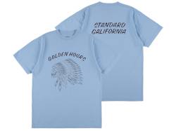 【送料無料】Komy / STANDARD CALIFORNIA GOLDEN HOURS T-SHIRT BLUE