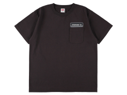 【送料無料】STANDARD CALIFORNIA US COTTON POCKET LOGO T-SHIRT BLACK