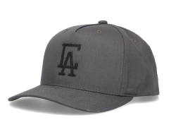 CALIFOLKS BASEBALL CAP EMBROIDERY CA GRAY