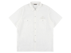 【送料無料】STANDARD CALIFORNIA DRESS WORK SHIRT SHORT SLEEVE WHITE