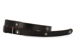 【送料無料】HTC BELT #FLOWER STONE40 0.75 BLACK