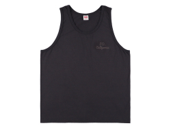 STANDARD CALIFORNIA US COTTON LOGO TANK BLACK 「メール便OK」