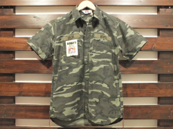 BEN DAVIS MILITARY FATIGUE S/S SHIRT CAMO