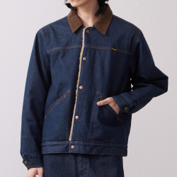 【送料無料】Wrangler US ORIGINAL SHORT BOA JACKET INDIGO