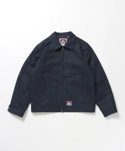 【送料無料】BEN DAVIS PADDED EISENHOWER JACKET NAVY