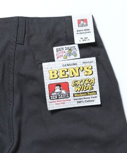 BEN DAVIS EXTRA WIDE PANTS CHARCOAL