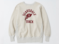 【送料無料】Champion TRUE TO ARCHIVES REVERSE WEAVE 2ND PATENT CREWNECK PRINT SWEATSHIRT