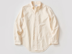 【送料無料】FAR EAST MANUFACTURING BUTTON DOWN SHIRT ECRU ※メーカーお取り寄せ品